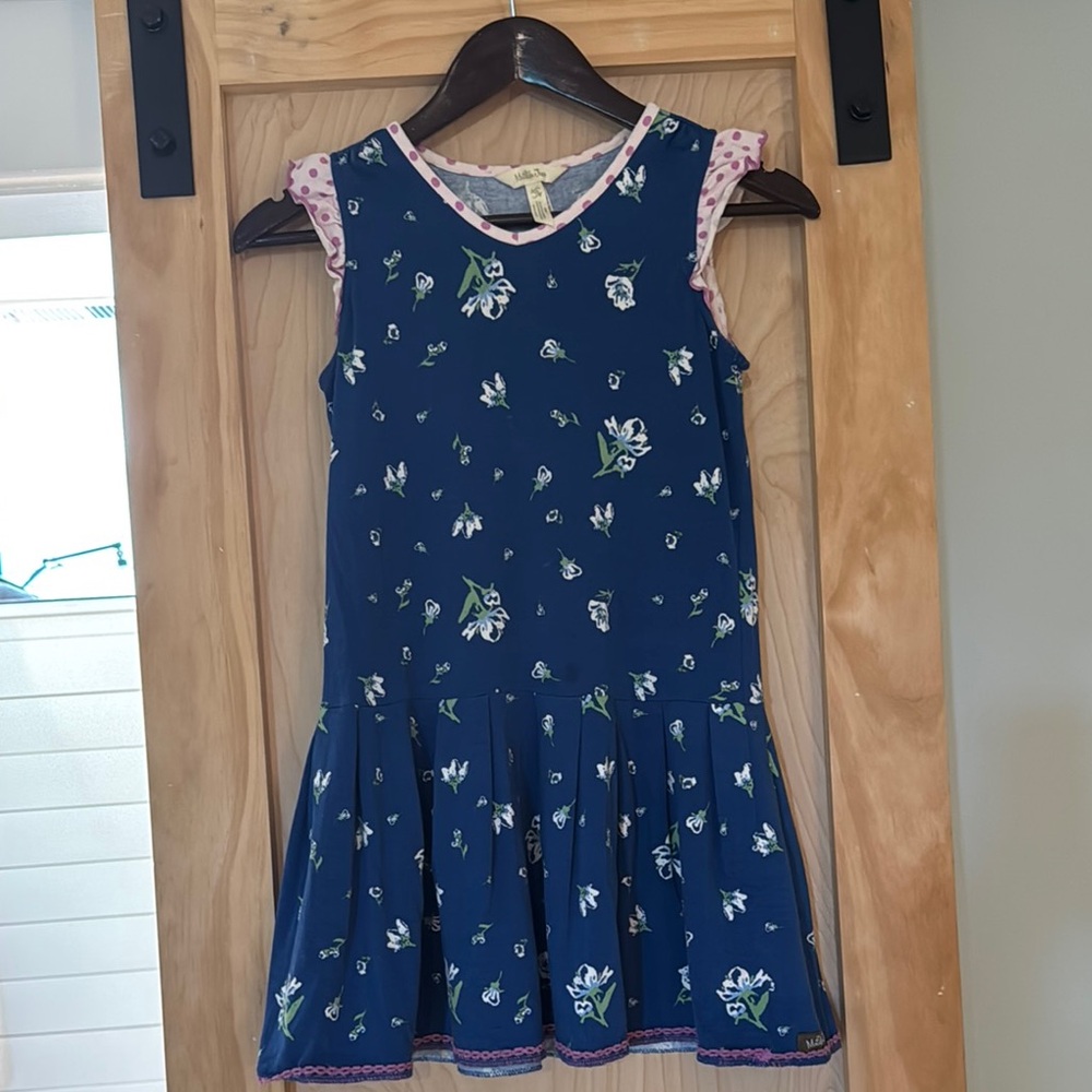 Matilda Jane Blue and White Sleeveless Sundress